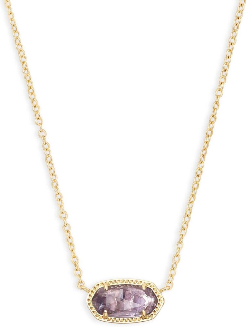 Elisa Pendant Necklace for Women, Fashion Jewelry, 14k Gold-Plated